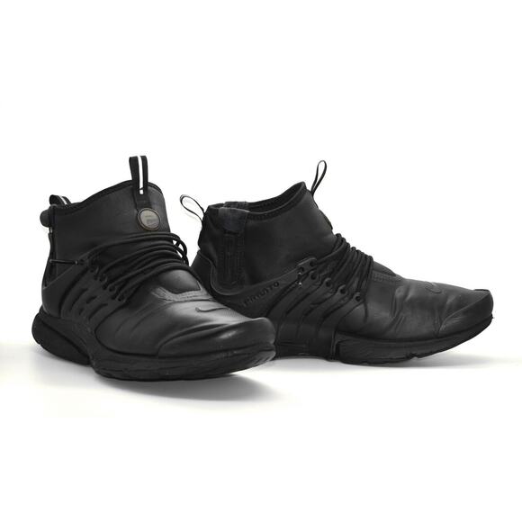 Nike Other - B5 Auth NIKE Air Presto Black Mid Utility Trainers Shoes 859524-003 Size 10